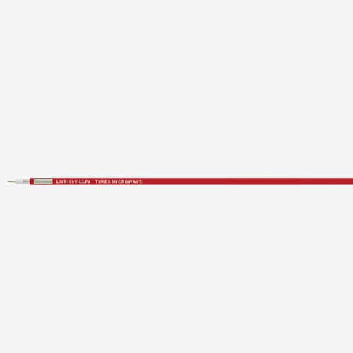 Cavo elettrico per uso interno - LMR-195-LLPX  - Times Microwave Systems - RF / coassiale / antifiamma