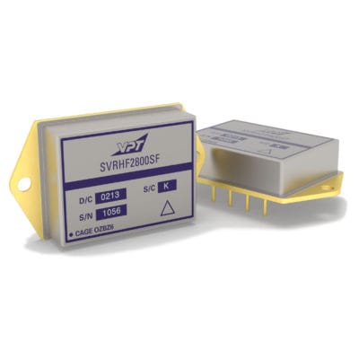 Convertitore DC/DC SMD - SVR series - VPT Inc - per aereo / a commutazione / EMI