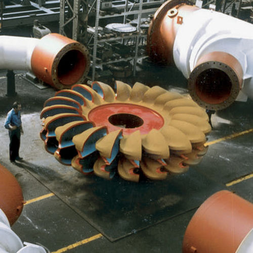 Turbina Pelton - Franco Tosi - idraulica / per produzione di energia