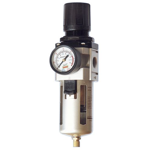 Filtro regolatore ad aria - 0P4 series - IMCOINSA - in metallo / verticale / regolabile