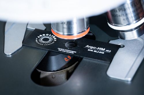 Vetrino per microscopio di calibrazione - Argo-HM V2 - Argolight - a fluorescenza