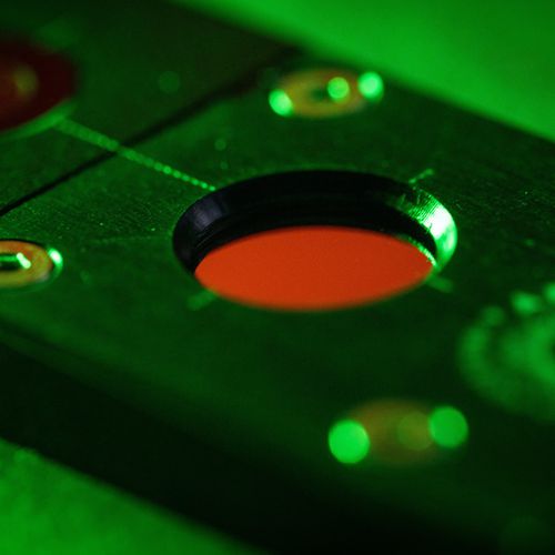 Vetrino per microscopio di calibrazione - Argo-POWER HM V2 - Argolight - a fluorescenza