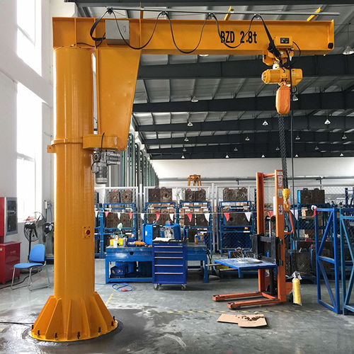 Gru a bandiera con fissaggio a terra - BZ series - Shandong Tavol Machinery Co.,Ltd - 360° / 180° / ergonomica