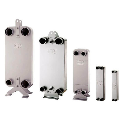 Scambiatore di calore a piastre saldo brasate - BPHE - Onda - liquido/liquido / gas/gas / in rame