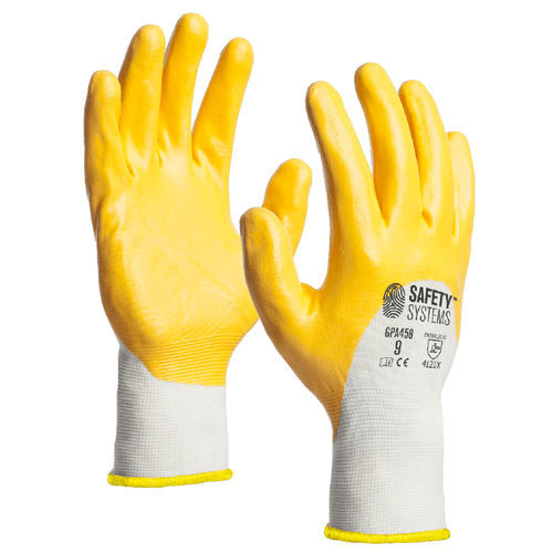 Guanti per movimentazione - GPA458 - Lanzi Srl | Safety Systems - resistente all'abrasione / resistente all'olio / in nitrile
