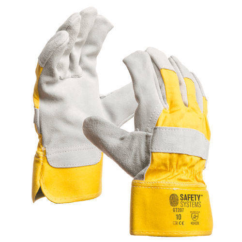 Guanti di protezione meccanica - GT207 - Lanzi Srl | Safety Systems - per movimentazione / resistente all'olio / in pelle