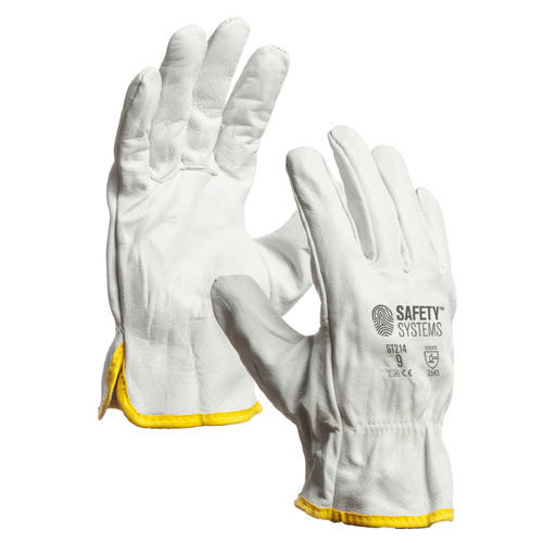 Guanti per movimentazione - GT214 - Lanzi Srl | Safety Systems - di protezione meccanica / resistente all'olio / in pelle bovina