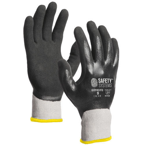 Guanti per movimentazione - GDY437FD - Lanzi Srl | Safety Systems - antitaglio / resistente all'olio / in nitrile