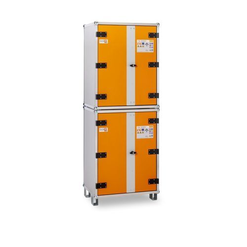 Armadio di stoccaggio - 12048 - Ricomi srl - di sicurezza / con piedi / con 2 sportelli