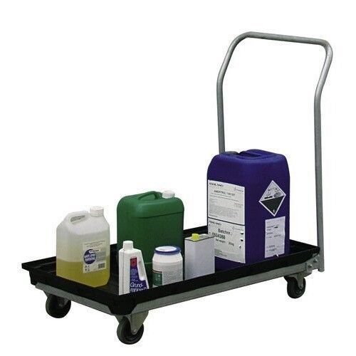 Carrello per la raccolta multiuso - Carrello Mobile con Vasca di Raccolta - Ricomi srl - in plastica