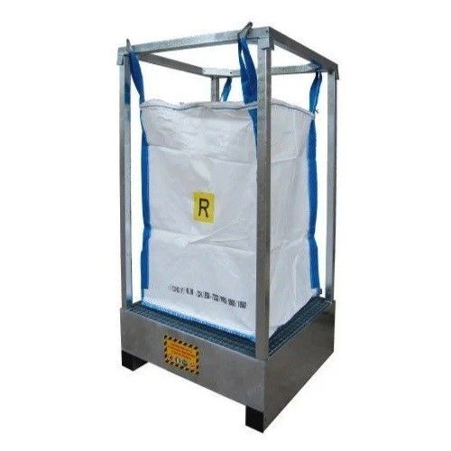 Supporto per big bag - BV500RZ - Ricomi srl - in acciaio galvanizzato / verticale / a pavimento