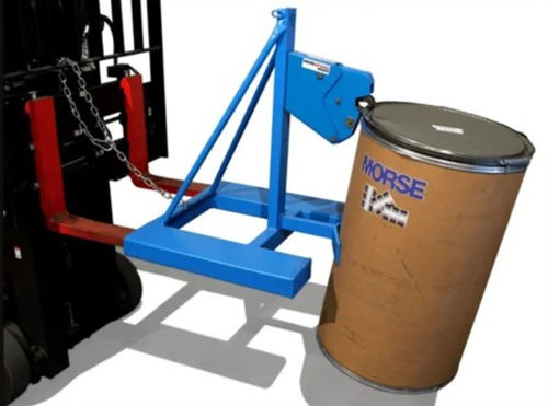 Sollevafusti a forcella - 286-1 - Ricomi srl - montato su carrello elevatore / per fusti / impilatore