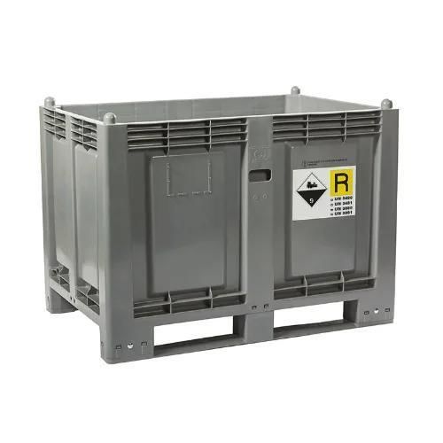 Cassa-pallet in plastica - 30185750N - Ricomi srl - da trasporto / per movimentazione / per prodotti pericolosi