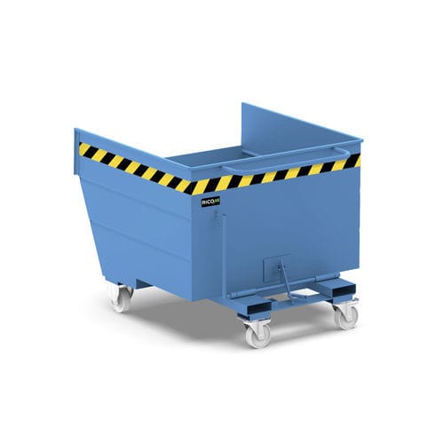 Benna auto-basculante per carrello elevatore - LT1350 series - Ricomi srl - per rifiuti / elevabile / per scarico di rottami
