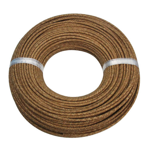 Filo elettrico isolato - GN800 - Shanghai Shenyuan High Temperature wire Co., Ltd - in fibra di vetro / elastico / cordato a trefoli