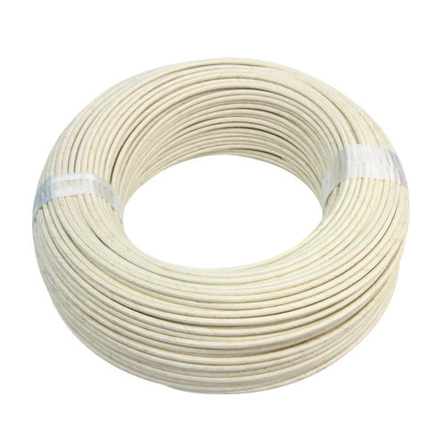 Filo elettrico isolato - GNFR350 series - Shanghai Shenyuan High Temperature wire Co., Ltd - in fibra di vetro / elastico / cordato a trefoli