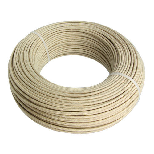 Filo elettrico isolato - UL5128 - Shanghai Shenyuan High Temperature wire Co., Ltd - in rame / in fibra di vetro / elastico