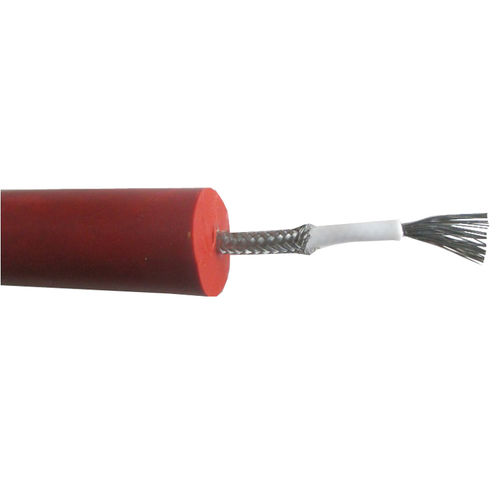 Filo elettrico isolato - AGG-AC / AGG-DC series - Shanghai Shenyuan High Temperature wire Co., Ltd - in rame / in gomma siliconica / elastico