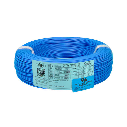 Filo elettrico isolato - UL1213 series - Shanghai Shenyuan High Temperature wire Co., Ltd - in rame / PTFE / elastico