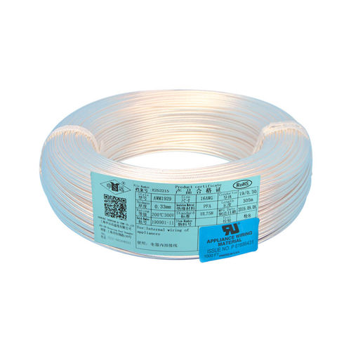 Filo elettrico isolato - UL1929 series - Shanghai Shenyuan High Temperature wire Co., Ltd - in rame / elastico / cordato a trefoli