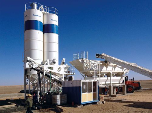 Centrale di betonaggio stazionario - Frumecar - compatto / automatico