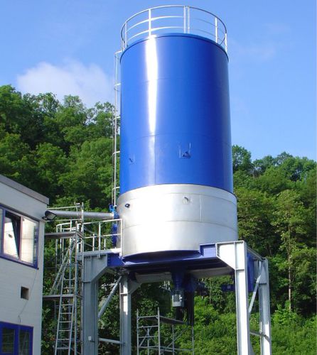 Silo per applicazioni specifiche - Kurz Silo systeme - saldato / a fondo piatto / per tramoggia
