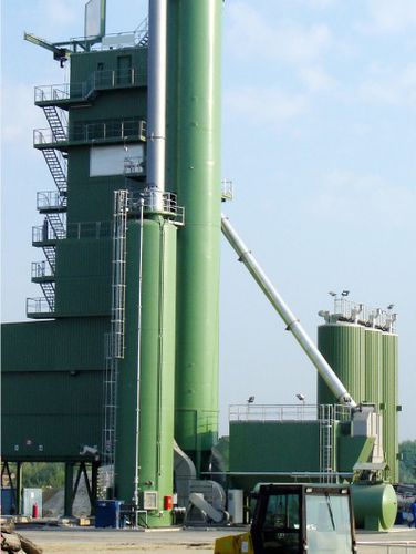 Silo per asfalto - Kurz Silo systeme - saldato / con agitatore / in metallo