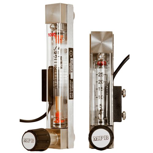 Misuratore di portata con allarme integrato - 630A & 1000A series - MPB INDUSTRIES - ad area variabile / volumetrico