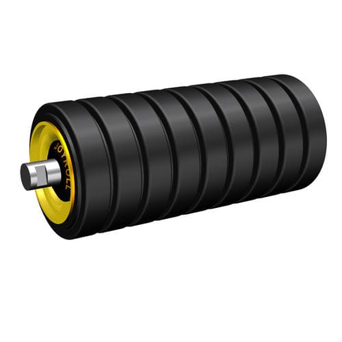 Rullo trasportatore libero - Hebei Joyroll Conveyor Machinery Co., Ltd. - in metallo / per carichi pesanti / resistente all'abrasione