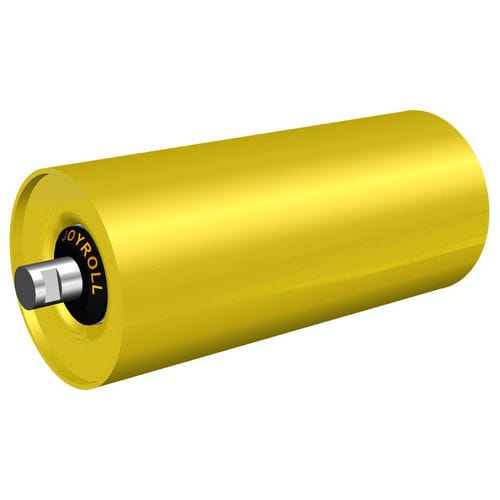Rullo trasportatore libero - Hebei Joyroll Conveyor Machinery Co., Ltd. - in metallo / per carichi pesanti / resistente all'abrasione