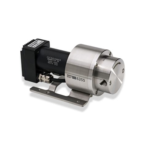 Pompa a ingranaggi - mzr-6355 - HNP Mikrosysteme GmbH - per prodotti chimici / a motore DC / a trascinamento magnetico