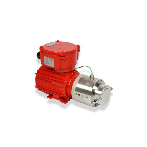 Pompa ATEX - mzr-11557 Ex - HNP Mikrosysteme GmbH - a ingranaggi / ad acqua / per verniciatura