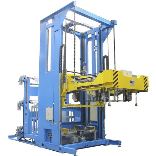 Incappucciatrice per pellicola estensibile - IS43 - OFFICINA MECCANICA SESTESE S.p.A. - automatica / per sacchi / per prodotti edili