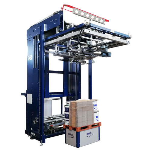 Incappucciatrice per pellicola estensibile - IS44 - OFFICINA MECCANICA SESTESE S.p.A. - automatica / per sacchi / per carta