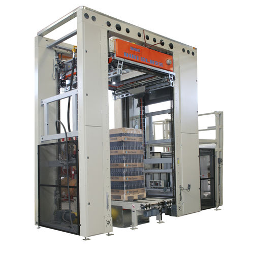 Incappucciatrice con film termoretraibile - AT 530 Duo Glass - OFFICINA MECCANICA SESTESE S.p.A. - automatica / per contenitori in vetro