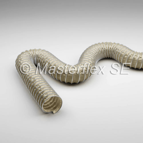 Tubo flessibile per prodotti chimici - Master-Clip PTFE - Masterduct Brasil - per gas / per gas di scarico / per aria calda