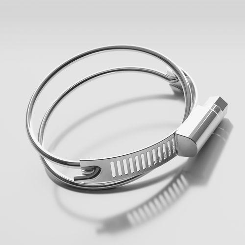 Fascetta stringitubo in acciaio inossidabile - Master-Grip Double Wire Clamp, screw-fitting - Masterduct Brasil - a vite