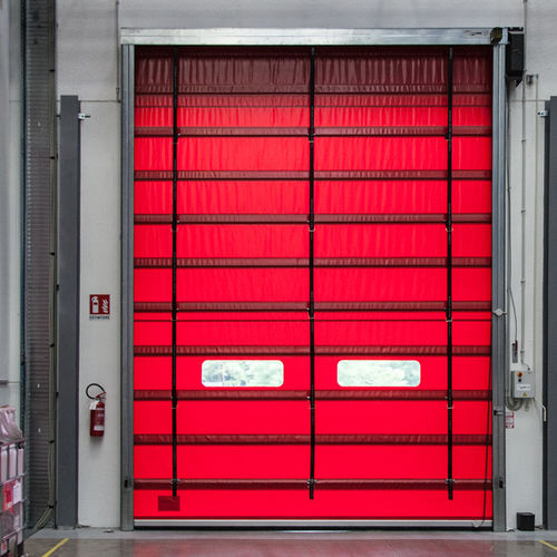 Porta ad impacchettamento - GEMMA - IRIDIUM DOORS - vetrata / per interno / rapida