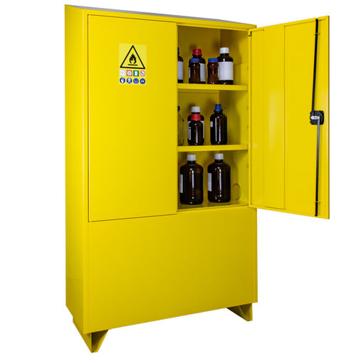 Armadio di stoccaggio - AMS200 - ALL SAFETY - di sicurezza / a pavimento / con ante battenti
