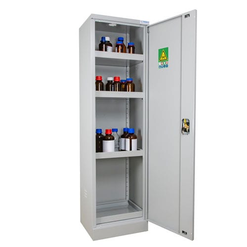 Armadio di stoccaggio - AL157 - ALL SAFETY - di sicurezza / a pavimento / a porte battenti