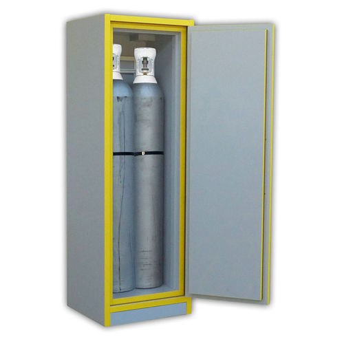 Armadio di stoccaggio - 7634BG - ALL SAFETY - di sicurezza / a pavimento / a porte battenti