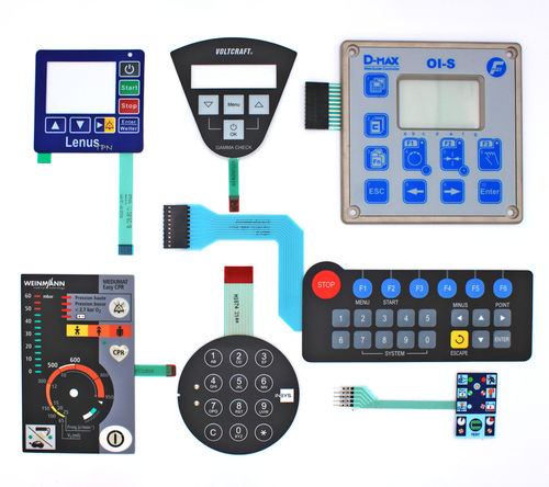 Tastiera numerica a membrana - Elektrosil GmbH - compatta / su misura / di controllo