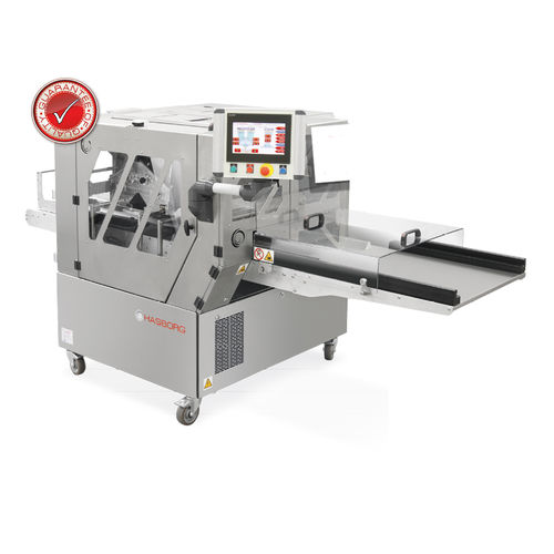 Linea di produzione di biscotti ripieni con dosatrice - Triomax III - Hasborg - con taglierina