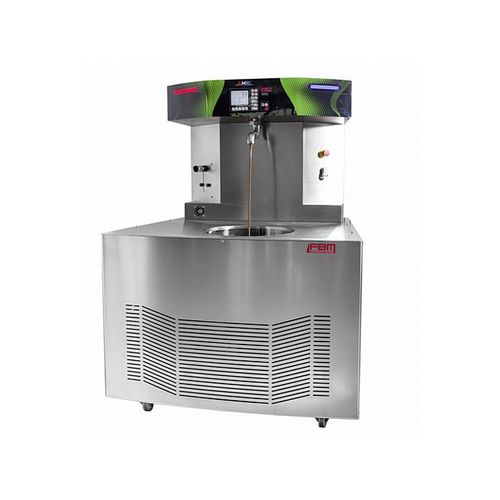 Macchina per rivestimento e tempra continuo - JUMBO - boscolo - per cioccolato / in acciaio inossidabile / con tavola vibrante