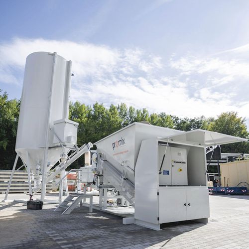 Centrale di betonaggio mobile - promix-500 - promix Anlagenbau GmbH & Co. KG - compatto / automatico