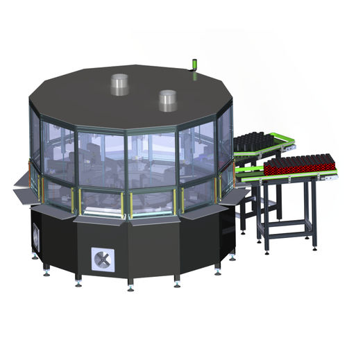 Macchina da stampa a getto di inchiostro UV - KP series - Arojaxorfex - digitale / per bottiglie / per oggetti cilindrici