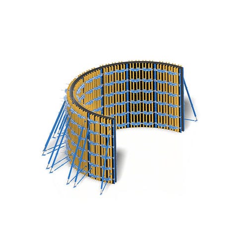 Cassaforma circolare - Woodset Wooden - URTIM - curva / circolare / per calcestruzzo