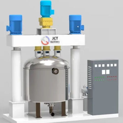 Dispersore a 3 alberi - foshan jct machinery ltd - a vite / continuo / per laboratorio
