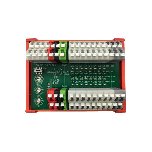 Morsetto componibile per modulo I/O - DSCX16Y16L-W - JPC Connectivity - per circuito stampato / push-in / di potenza