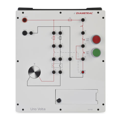 Pannello di simulazione per impianto elettrico - UV-112 - Diametral a.s.